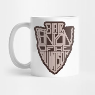 Black Canyon of the Gunnison National Park name arrowhead Mug